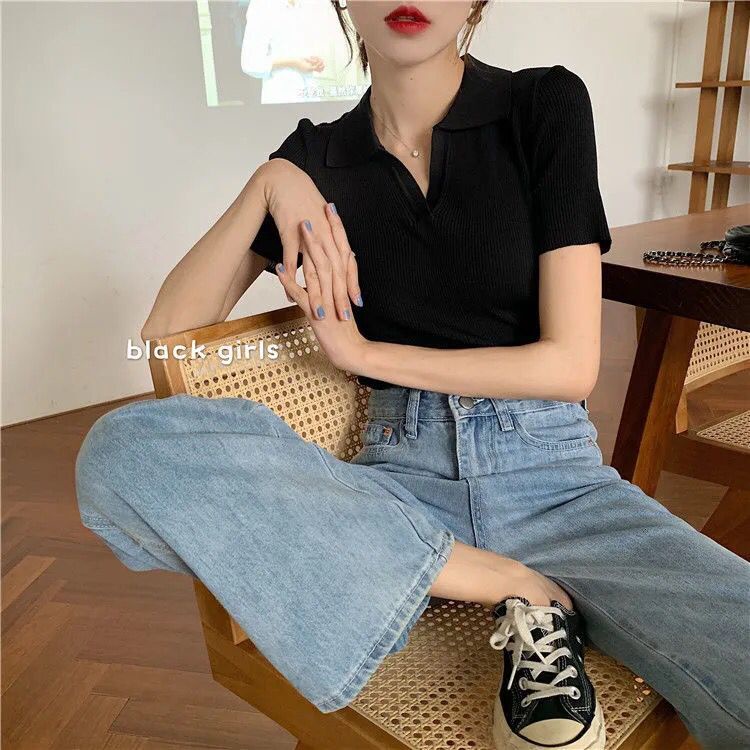 Áo thun nữ ngắn tay thời trang Hàn Quốc | BigBuy360 - bigbuy360.vn