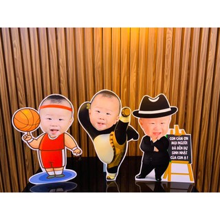 Chibi size lớn 30 - 45cm ⚡️FREESHIP⚡️bé trai, chibi sinh nhật, phuk kiện sinh nhật cho bé