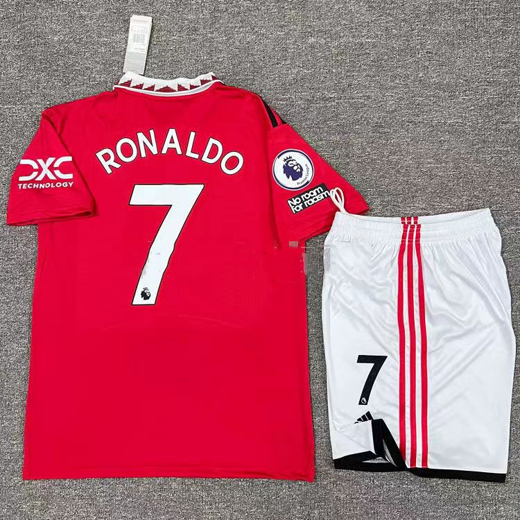 22-23 Manchester united/Manutd Áo Thun Đá Banh C.Ronaldo CR7