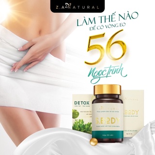 giảm cân sbody tặng kèm 30 viên thải mỡ tảo xoắn ZA NATURAL (hàng chính hãng 100%)