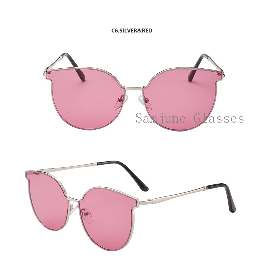 Kính mát mắt mèo SAMJUNE phong cách vintage thời trang cho nữ