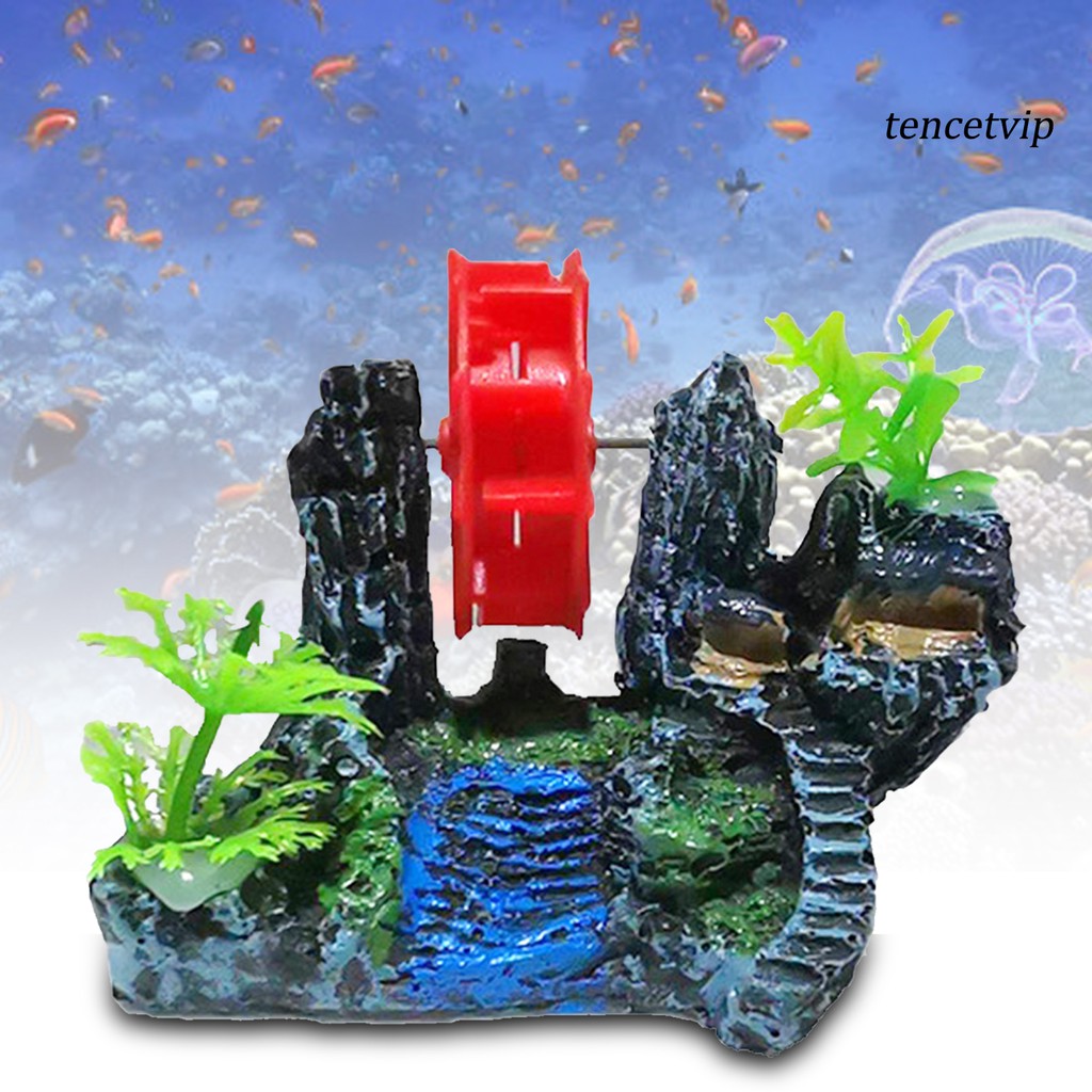 Đồ Trang Trí Hồ Cá Hình Hòn Non Bộ