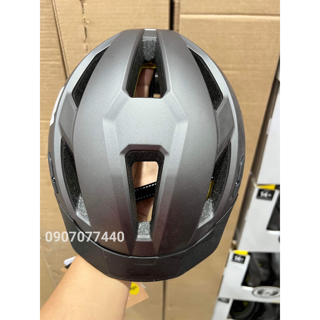 Nón bảo hiểm xe đạp siêu nhẹ công nghệ MIPS cao cấp Lumiere 3 Mỹ có đèn Led - EDS Hàng Mỹ