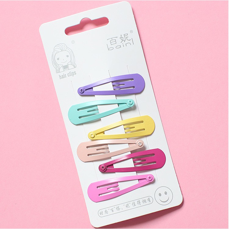 Set 6 kẹp tóc bẻ Mua Tất phong cách Hàn Quốc (muatatshop)