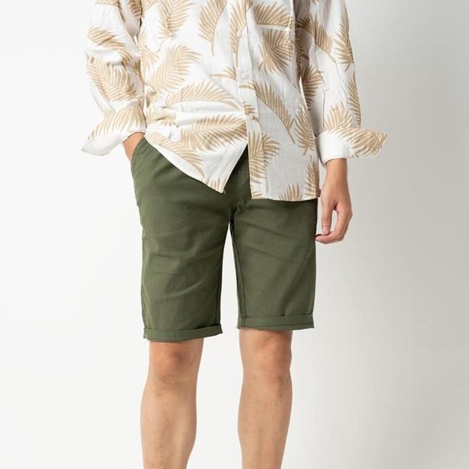 Quần sooc vải nam 360 BOUTIQUE trơn và kẻ vuông - SOOC69 | BigBuy360 - bigbuy360.vn