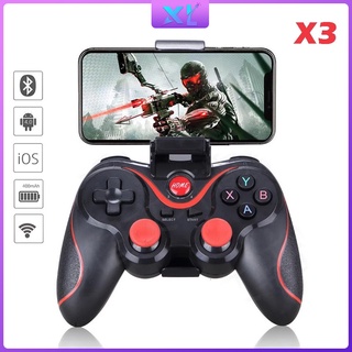 Tay Cầm Bluetooth Chơi Game Không Dây Xlife X3 Kèm Giá Đỡ Điện Thoại / Máy Tính Bảng / Tv Box
