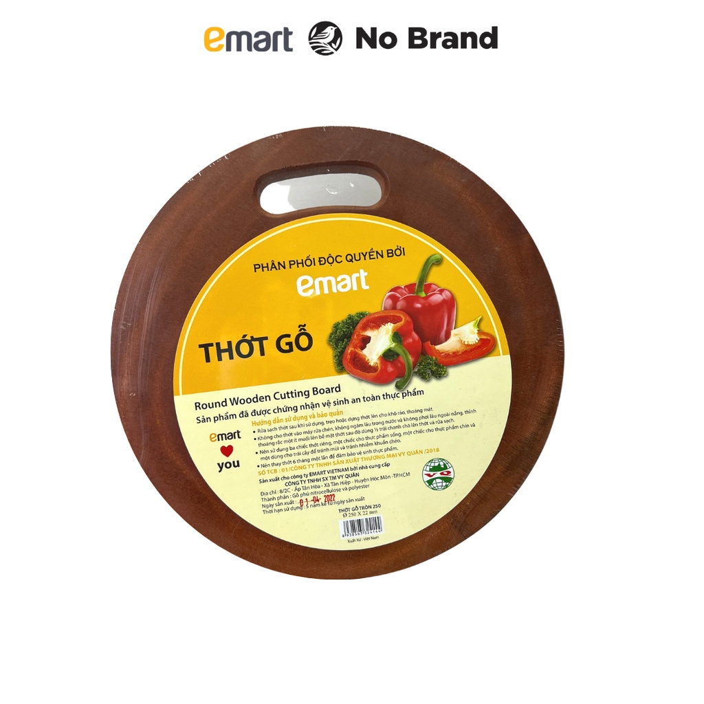 Thớt Gỗ Vệ Sinh Thực Phẩm - Emart VN