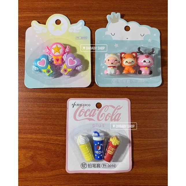 Vỉ Nắp Bút Silicon