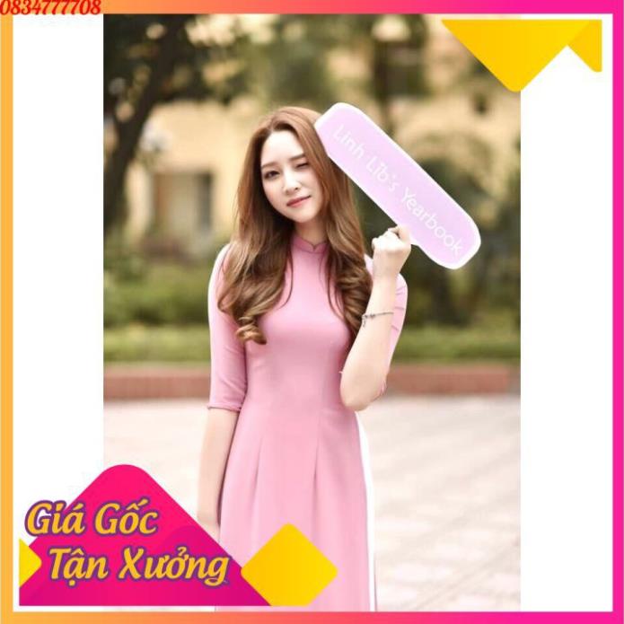 SALE SỐC Áo Dài Cao Cấp - Chất Lụa Đẹp - Nhiều Màu Sắc Cho Khách Lựa Chọn - Ảnh Thật Shop Tự Chụp