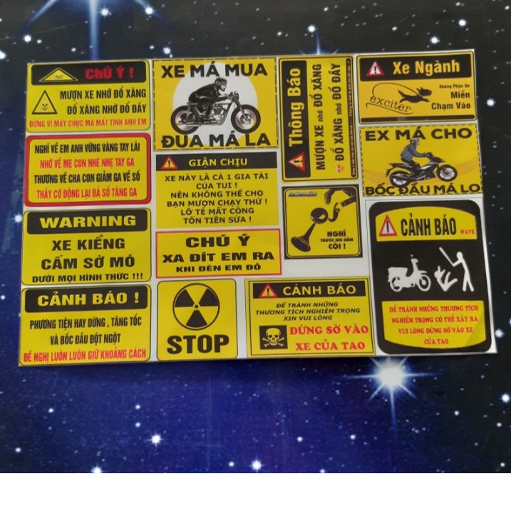 14 LOGO CẢNH BÁO NHƯ HÌNH