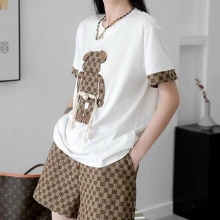 Bộ gấu GC đính kim sa