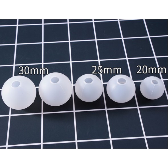 Khuôn silicon đổ resin hình cầu