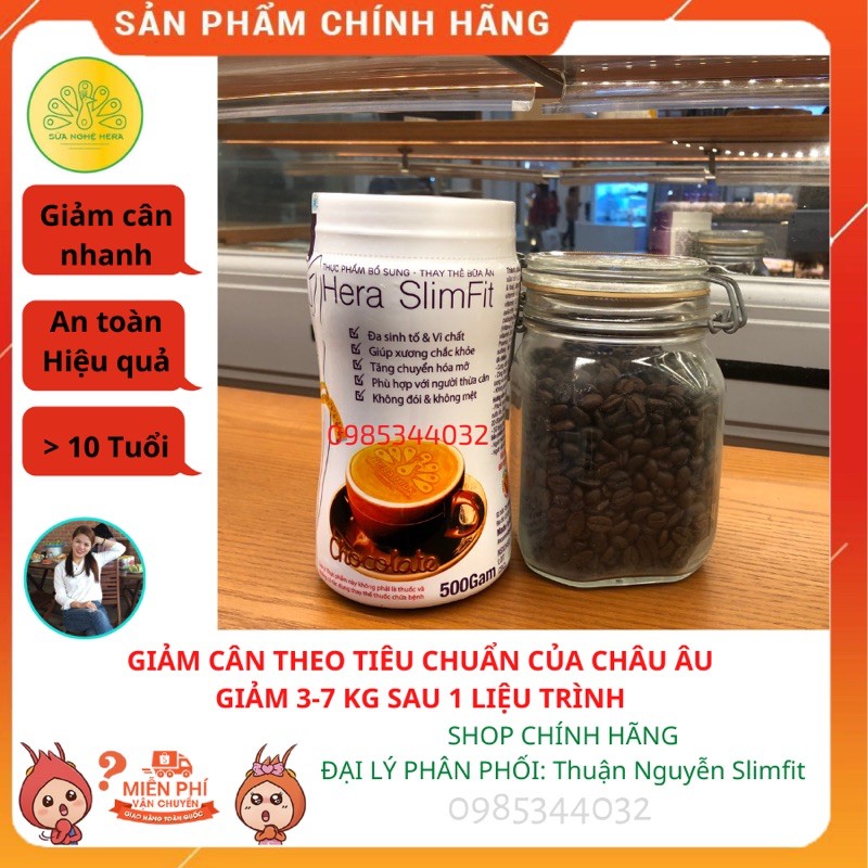 Sữa Giảm Cân Hera Slimfit 500 gr [ Chính Hãng ]- SÁT THỦ TIÊU DIỆT MỠ THỪA⚡️Giảm Mỡ Bụng⚡️Giảm Cân⚡️Giảm Mỡ thừa | BigBuy360 - bigbuy360.vn