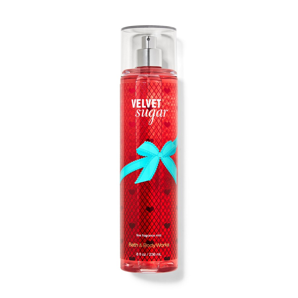 Xịt Thơm Toàn Thân Lưu Hương Mịn Da Bath &amp; Body Works - Velvet Sugar 30ml/50ml/100ml