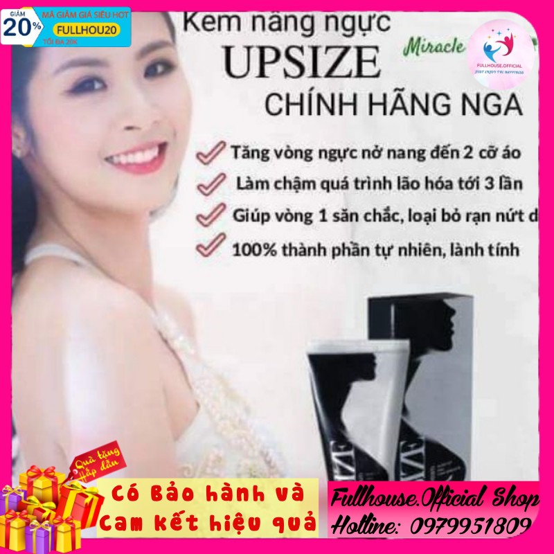 (HOT) Kem Nở Ngực Upsize Nga, Tăng Size Vòng 1 Đầy Đặn, Căng Tròn - Mỹ Phẩm Chiết Xuất Tự Nhiên - An Toàn - Kèm Quà | BigBuy360 - bigbuy360.vn