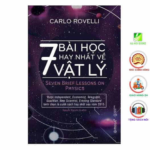 Sách - 7 Bài học hay nhất về vật lý -  Omega Plus