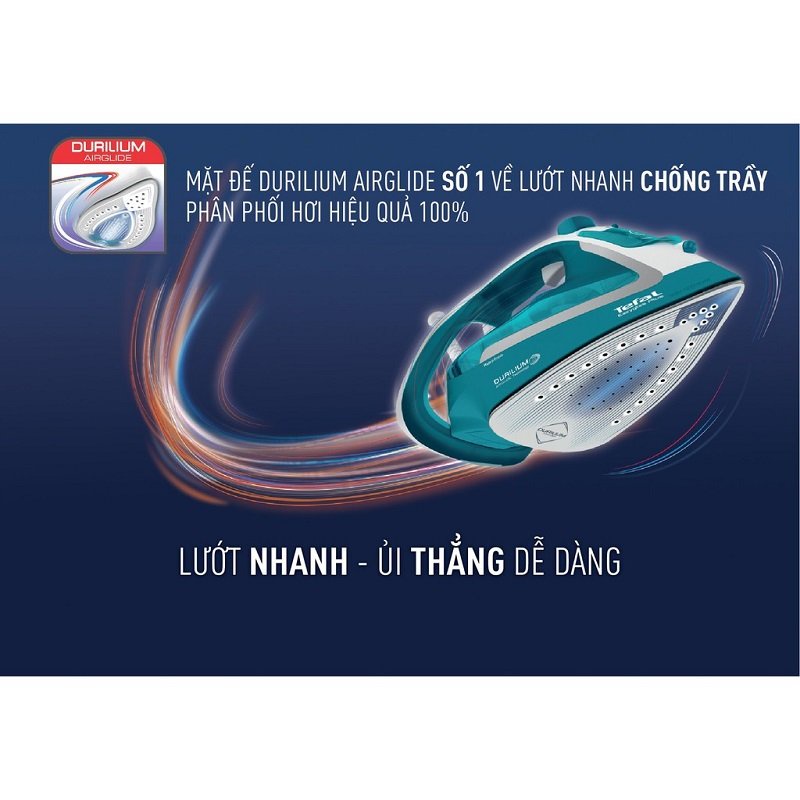 Bàn Ủi Hơi Nước Tefal FV5737E0-2500W - Gian Hàng Chính Hãng - BH 2 Năm