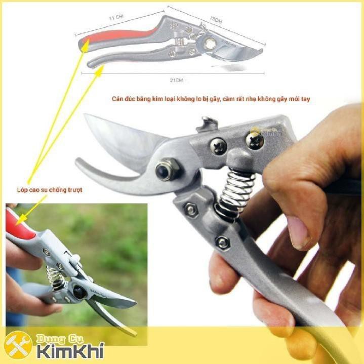 [Hàng Nhật thật] Kéo cắt cành cây cao cấp SADA Nhật Bản lưỡi thép siêu bền, siêu sắc