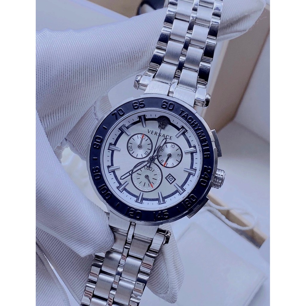 Đồng hồ chính hãng, đồng hồ nam dây thép VERSACE full box, siêu cao cấp cho phái mạnh, thời trang đẳng cấp, siêu hot