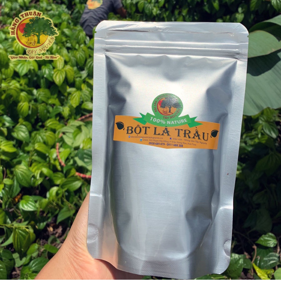 Bột Lá Trầu Không Xông Hơ Vùng Kín Hằng Thuận Tây Nguyên [Dạng bột mịn và túi lọc]