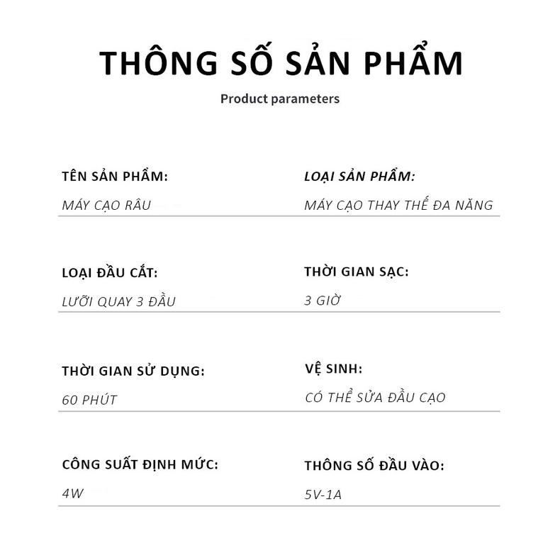 Máy cạo râu thông minh 9D LINGKE, máy cạo râu đa năng chống nước cao cấp, Liliana Store