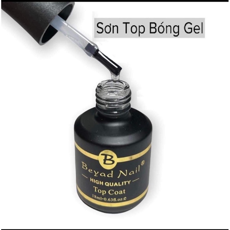 Base top Beyad Nail Mỹ, sơn gel base top siêu bền chính hãng