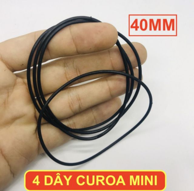 4 dây curoa mini chất silicon