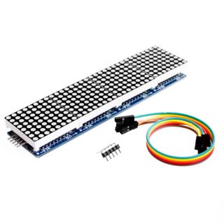 Led matrix 8x32 (khung mica) có kèm arduino