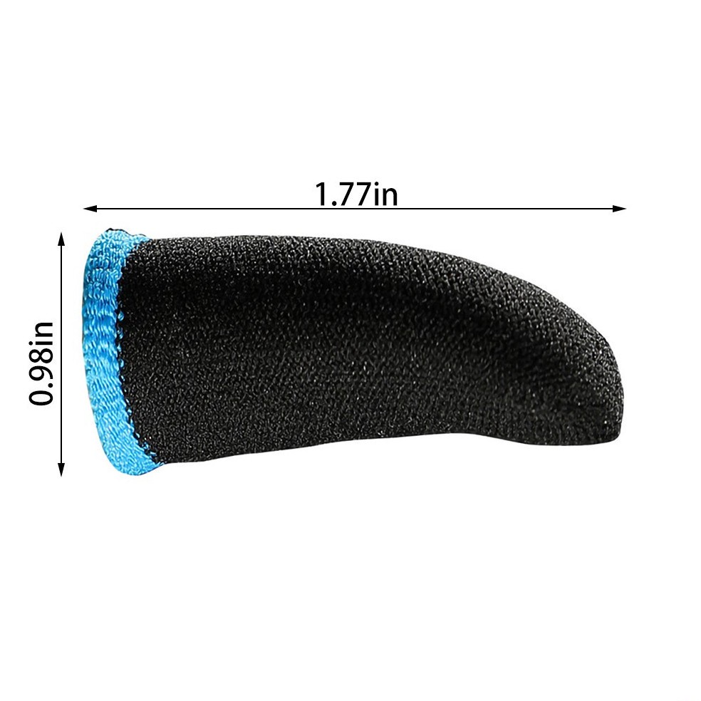 Bộ 2 Găng Tay Cho Ngón Tay Bằng Vải Dệt Kim Chống Mồ Hôi Cho Tay Cầm Chơi Game | BigBuy360 - bigbuy360.vn