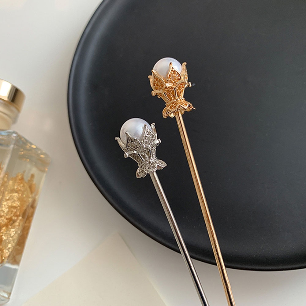 Trâm Cài Tóc Bằng Kim Loại 2021 Nhiều Màu Thời Trang Cổ Điển Cho Nữ