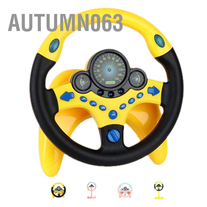 Đồ Chơi Vô Lăng Xe Hơi Xoay 360 Độ Tháo Rời Được Giáo Dục Cho Bé 3 Tuổi Autumn063