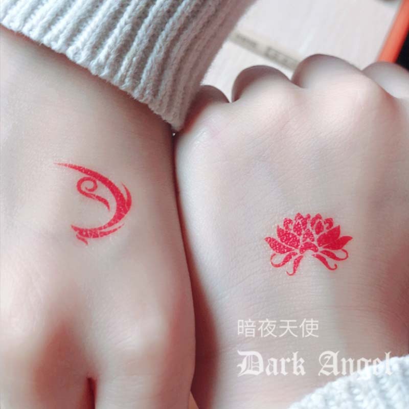 Hình Xăm Dán Trang Trí Trán Phong Cách Trung Hoa Cổ Đại