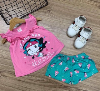 Combo bộ đùi bé gái 5 bộ