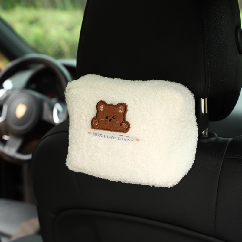 Hộp đựng khăn giấy thiết kế sáng tạo dễ thương dành cho xe hơi