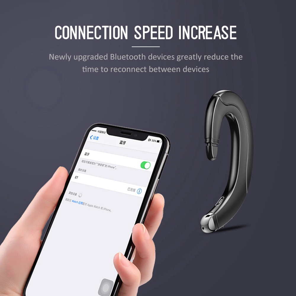 Tai nghe F88 không dây bluetooth truyền âm thanh qua xương độc đáo