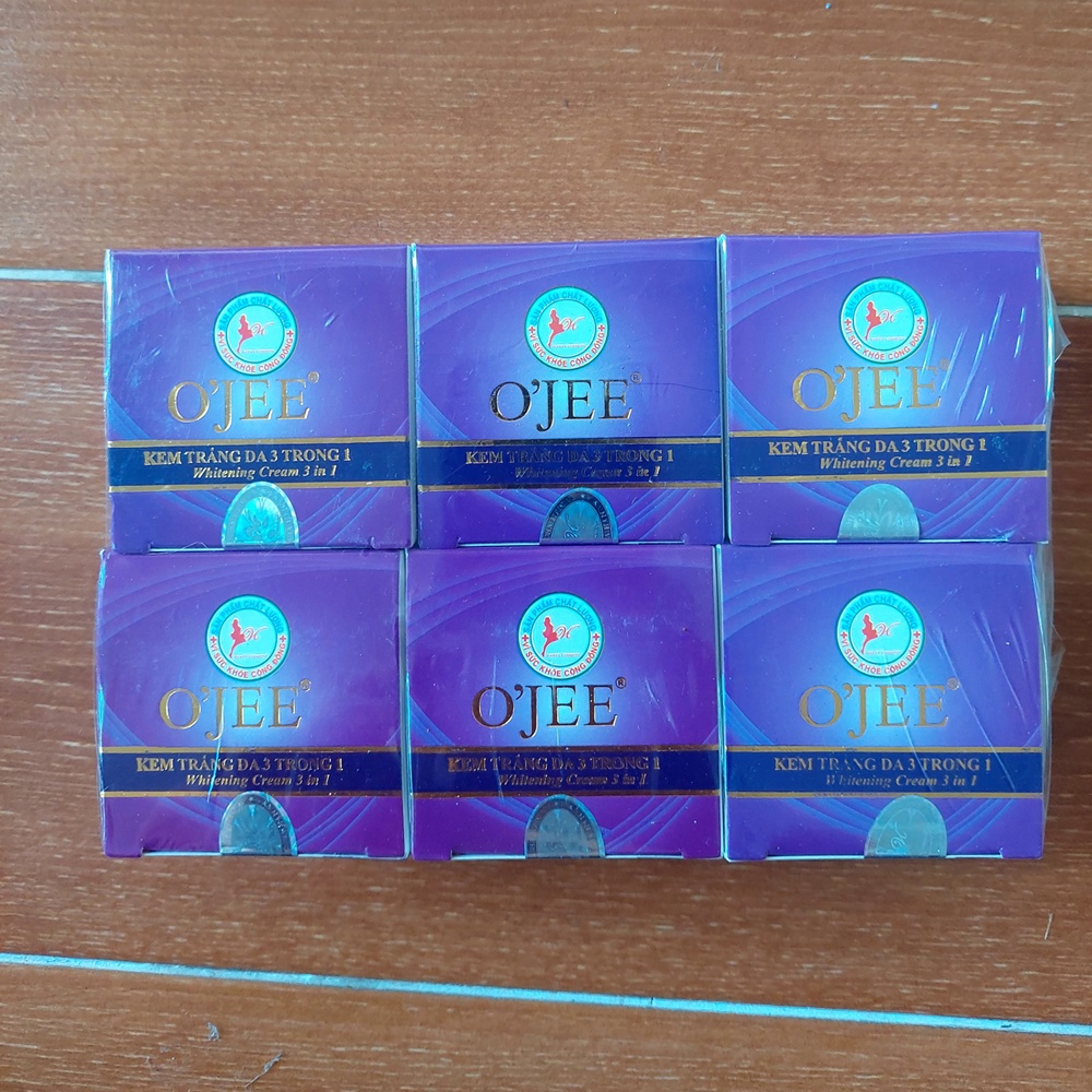 - Lốc 6 Hũ Kem OJEE mụn, nám, trắng da 6g