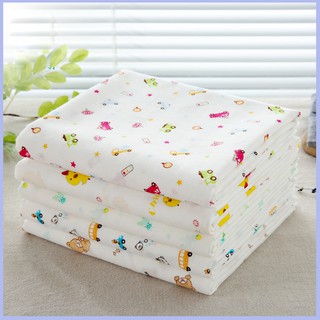 Khăn Xô Tắm In Hoa 4 Lớp Xuất Nhật Cho Bé (75x80cm)