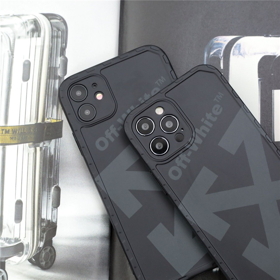 Iphone Ốp Điện Thoại Silicon Dẻo In Logo off white Thời Trang Cho Iphone14 pro max iphone 13 pro max iphone 12 pro max iphone 11