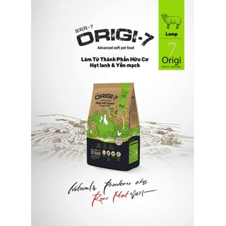 6kg THỨC ĂN HẠT MỀM HỮU CƠ THỊT CỪU
ORIGI-7(Lamb)