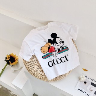 Áo Phông Cộc Tay Cho Bé - Áo thun Cổ Tròn họa tiết Mickey SEKA KIDS 2102.12