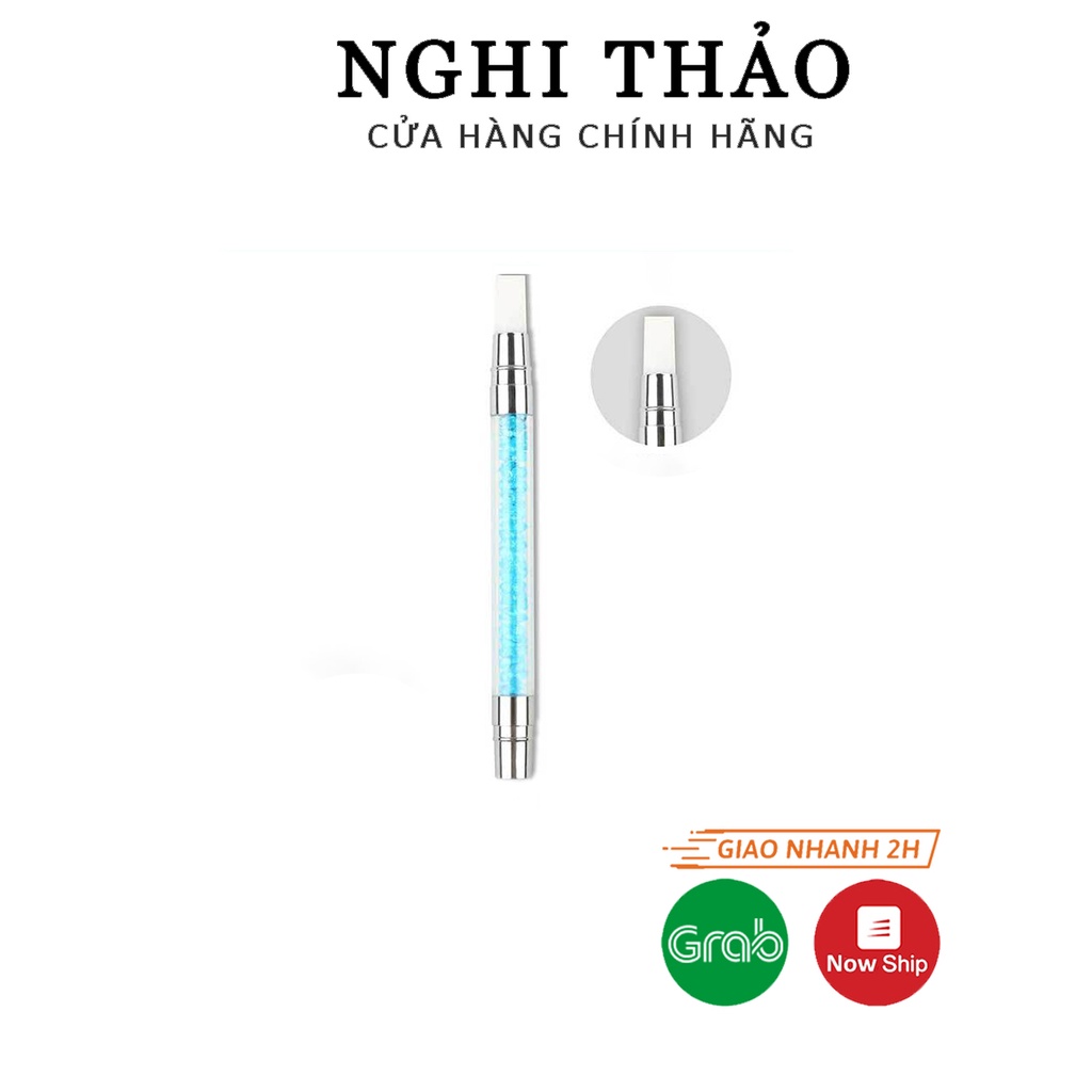 Bút đẩy sticker LADURA đầu silicon