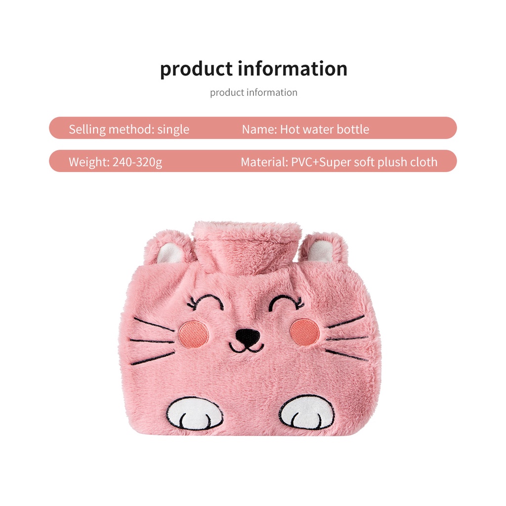 Đai đeo bụng chườm nóng lâu dài JUJIAJIA chất liệu nhung dày dặn