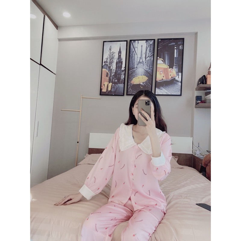 Đồ Ngủ Lụa Satin Cao Cấp Mẫu Hot