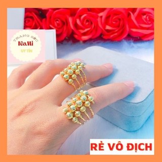 Nhẫn nữ cao cấp 💎𝑭𝑹𝑬𝑬𝑺𝑯𝑰𝑷 💎nhẫn lò xo, nhẫn ximen thiết kế cao cấp