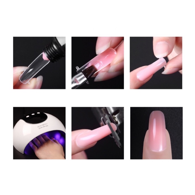 Combo gel gôm + móng úp tai