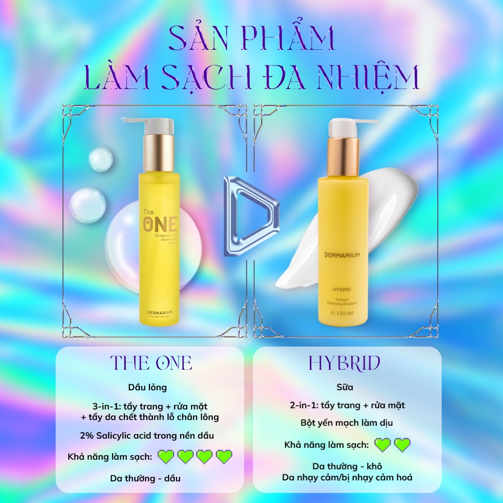Dermarium The One - Dầu tẩy trang 2% SA 100ml