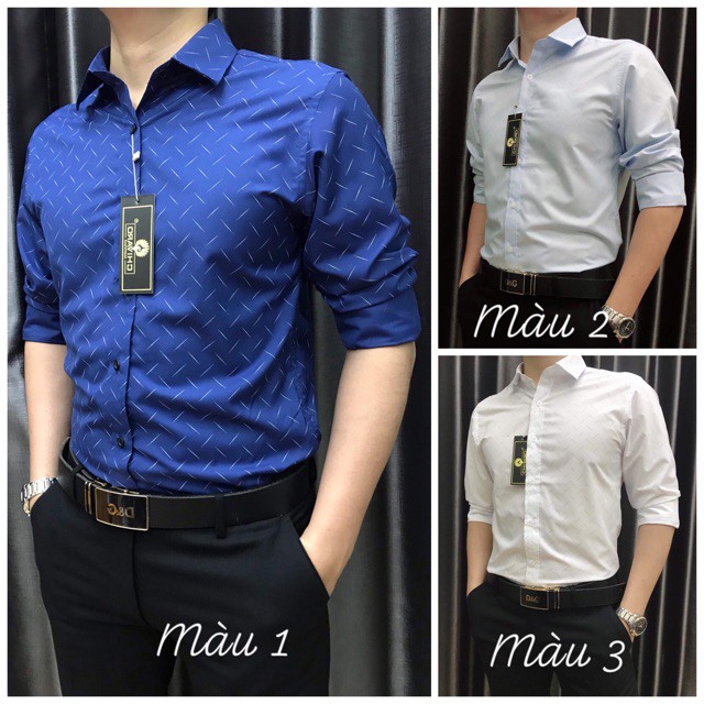 Áo sơ mi nam dài tay Chivaro và Topmigo cao cấp