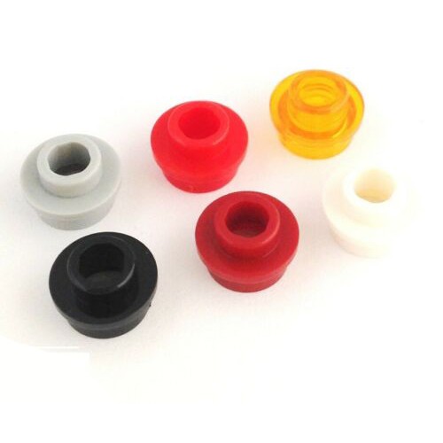 Gạch Lego 1x1 Tròn có Lỗ, nút rỗng / Lego Part 85861: Round 1 x 1 with Open Stud