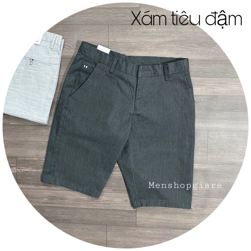 Quần Short Kaki Đũi Hàn Quốc - hình thật của shop