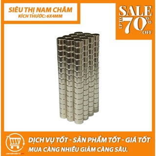 Nam Châm 6x3,6x4,6x8,..(Siêu Rẻ)